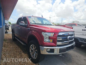 2016 Ford F-150 Lariat Crew Cab Short Bed - miniatura 4