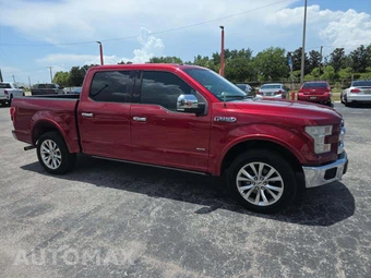 2016 Ford F-150 Lariat Crew Cab Short Bed - miniatura 4