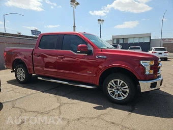 2016 Ford F-150 Lariat Crew Cab Short Bed - miniatura 4