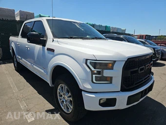 2016 Ford F-150 Lariat Crew Cab Short Bed - miniatura 3