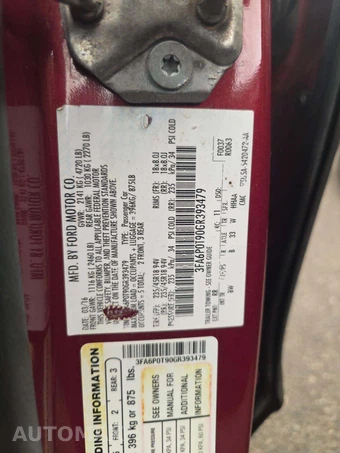 2016 Ford Fusion SE – miniatura 5