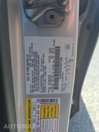2016 Ford Fusion Titanium – miniatura 2