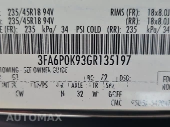 2016 Ford Fusion Titanium - miniatura 15