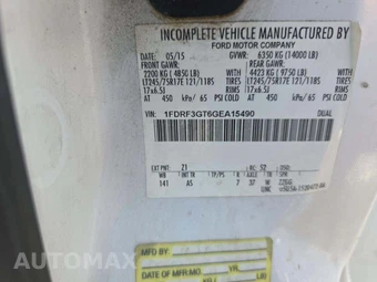 2016 Ford Super Duty F-350 Cab Chassis XL Regular Cab DRW - miniatura 5