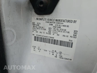 2016 Ford Super Duty F-350 Cab Chassis XL Regular Cab DRW - miniatura 13