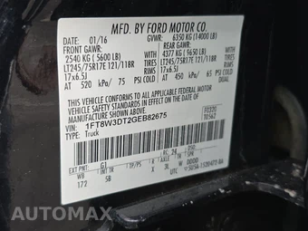 2016 Ford Super Duty F-350 Lariat Crew Cab Long Bed DRW - miniatura 14