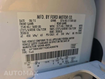2016 Ford Super Duty F-350 Lariat Crew Cab Medium Bed - miniatura 5