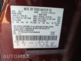 2016 Ford Super Duty F-450 Lariat Crew Cab Long Bed DRW - miniatura 14