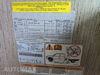 2016 Ford Super Duty F-53 Class A Motorhome Chassis DRW - miniatura 15
