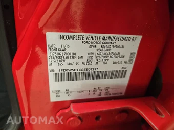 2016 Ford Super Duty F-550 Cab Chassis XL Crew Cab DRW - miniatura 14