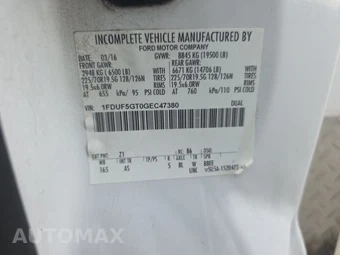 2016 Ford Super Duty F-550 Cab Chassis XL Regular Cab DRW - miniatura 13