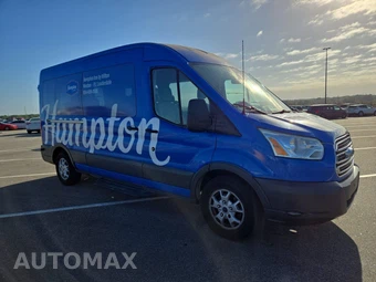 2016 Ford Transit 350 Passenger Wagon XLT w/RH Sliding Door Medium Roof 148.0" WB - samochód z USA z aukcji Manheim, oferta Kup Teraz w AUTOMAX