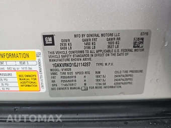 2016 GMC Acadia SLT-1 4SA – miniatura 15