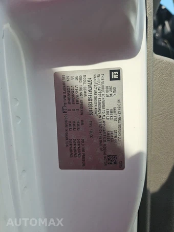 2016 GMC Savana 2500 Cargo Van 1WT 135.0" WB – miniatura 13