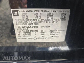 2016 GMC Sierra 1500 Denali Crew Cab Short Bed 5SA - miniatura 17