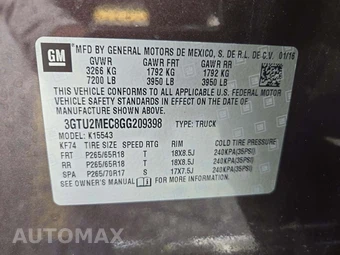 2016 GMC Sierra 1500 SLE Crew Cab Short Bed 3SA - miniatura 2