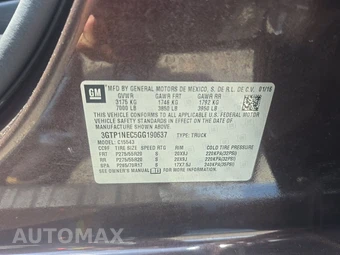 2016 GMC Sierra 1500 SLT Crew Cab Short Bed 4SA - miniatura 14