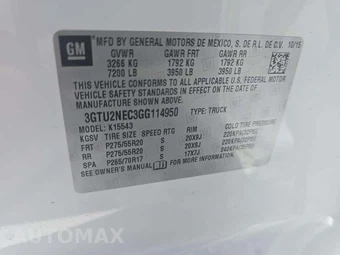 2016 GMC Sierra 1500 SLT Crew Cab Short Bed 4SA - miniatura 2