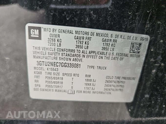 2016 GMC Sierra 1500 SLT Crew Cab Short Bed 4SA – miniatura 5