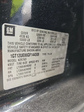 2016 GMC Sierra 2500 Denali HD Crew Cab Medium Bed 5SA - miniatura 14