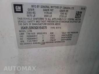 2016 GMC Terrain SLE-1 3SA – miniatura 15