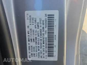 2016 Honda Accord Coupe EX-L - miniatura 18
