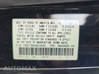 2016 Honda Accord Coupe EX-L - miniatura 21