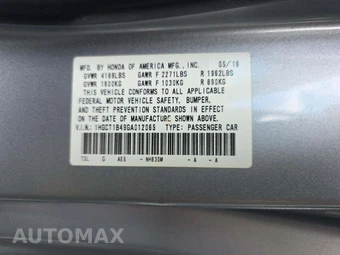 2016 Honda Accord Coupe LX-S w/Honda Sensing - miniatura 5