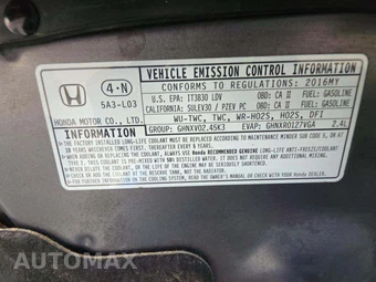 2016 Honda Accord Sedan EX-L - miniatura 33