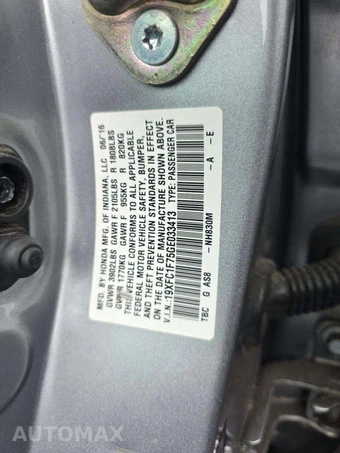 2016 Honda Civic Sedan EX-L w/Navigation - miniatura 5