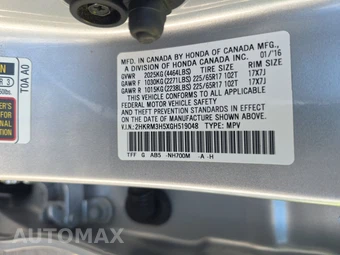 2016 Honda CR-V EX - miniatura 14