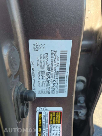 2016 Honda CR-V EX - miniatura 2