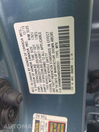 2016 Honda CR-V SE - miniatura 2