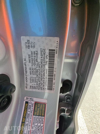 2016 Honda CR-V Touring – miniatura 14