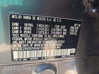2016 Honda HR-V EX - miniatura 5