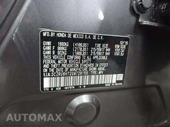 2016 Honda HR-V EX-L w/Navigation - miniatura 2