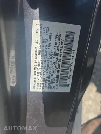 2016 Honda Odyssey EX-L 118.1" WB - miniatura 17