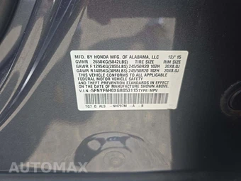 2016 Honda Pilot Elite w/Navigation & RES - miniatura 5