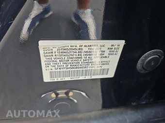 2016 Honda Pilot EX-L – miniatura 5