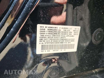 2016 Honda Pilot EX-L - miniatura 2