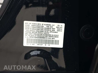 2016 Honda Pilot EX-L - miniatura 2