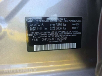 2016 Hyundai Elantra SE Sedan – miniatura 2
