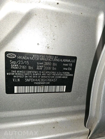 2016 Hyundai Elantra SE Sedan - miniatura 21