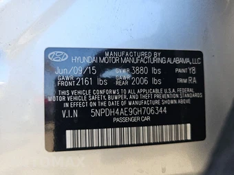 2016 Hyundai Elantra SE Sedan - miniatura 15