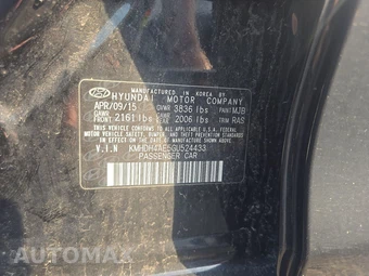 2016 Hyundai Elantra SE Sedan – miniatura 14