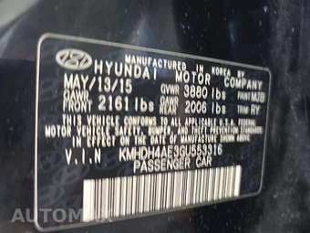 2016 Hyundai Elantra Value Edition Sedan - miniatura 5