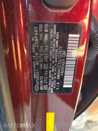 2016 Hyundai Genesis 3.8 Sedan – miniatura 5