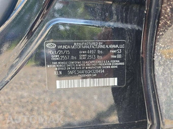 2016 Hyundai Sonata Limited – miniatura 5