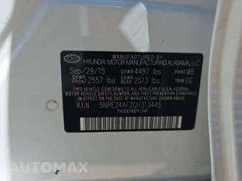 2016 Hyundai Sonata SE – miniatura 5