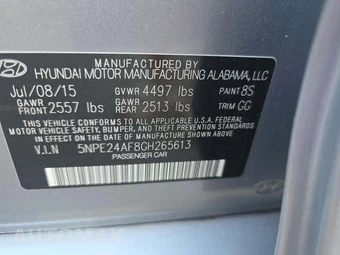 2016 Hyundai Sonata SE – miniatura 2